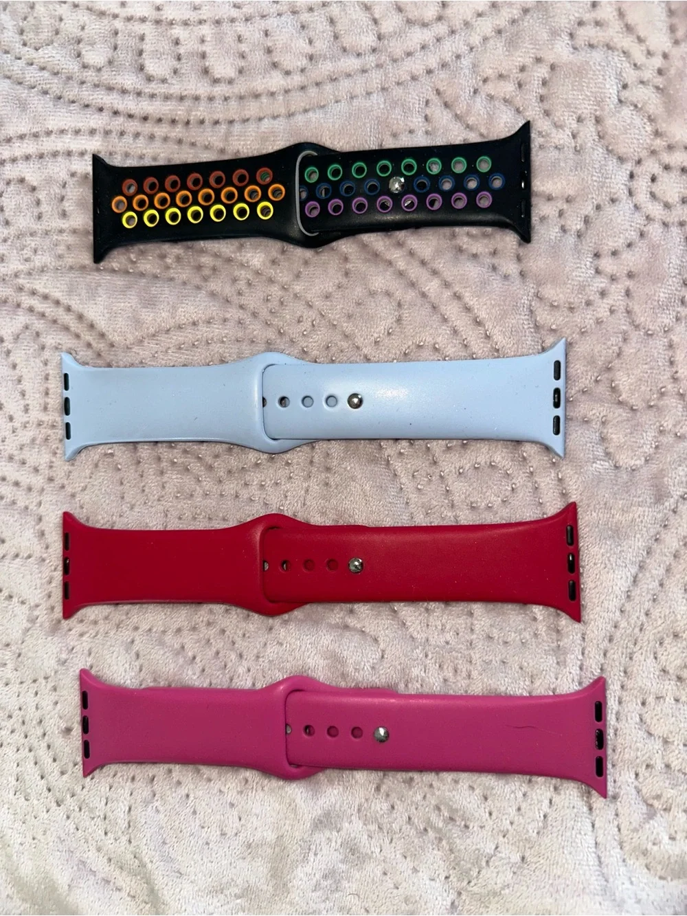 25 Apple Silicone Watch Bands , size 38/40